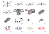 ImpulseRC APEXLR EVO 7" FPV FRAME KIT (Mr. Steele Edition)