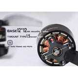 T-Motor F1408-II 2800KV FPV Drone Motor - Titanium Red