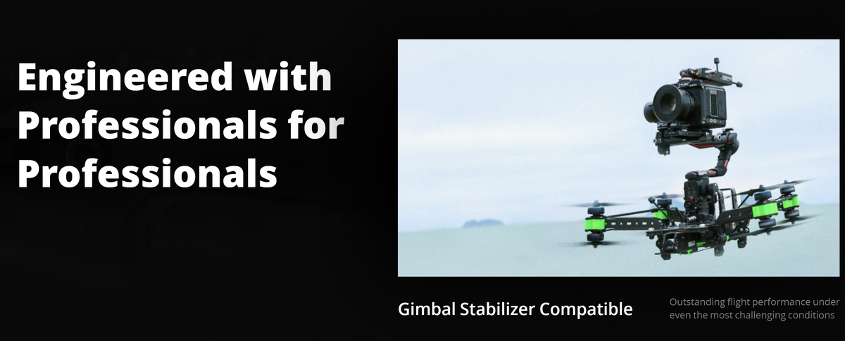 Taurus X8 Pro 8S HD Cinelifter BNF DRONE – AddictiveRC