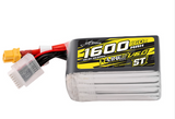 Tattu R-Line Version 6.0 1600mAh 160C 6S 22.2V ST Lipo Battery Pack with XT60 Plug