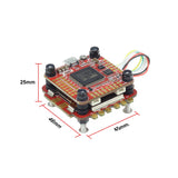 HGLRC FD765 F7 FC L431 65A BLHeli_32 4in1 3-6S STACK