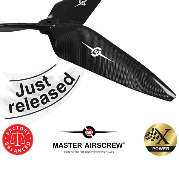 Master Airscrew X-Class 11x10 Triple Prop (CCW) Black