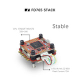 HGLRC FD765 F7 FC L431 65A BLHeli_32 4in1 3-6S STACK