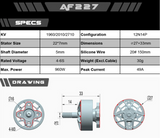 AxisFlying AF227 2207 Motor 2010KV
