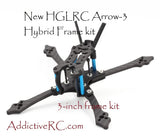 HGLRC Arrow 3 Hybrid CF Frame Kit