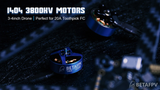 BetaFPV 1404 3800KV Brushless Motors (4pcs.)