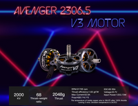 BrotherHobby Avenger 2306.5 2000Kv V3 Motor
