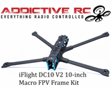 iFlight DC10 V2 10 inch Macro FPV Frame Kit 7.5mm Arms Frame Kit