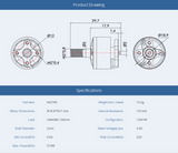 T-Motor F1507 2700Kv CineWhoop Motor