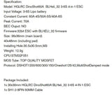 Lux F7 FC and HGLRC Dinoshot 60-amp 4 in 1 Super Combo