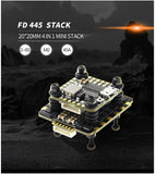 HGLRC FD445 Stack FD F4 Mini Flight Control with FD45A 4 in 1 Mini BLHeli_32 2-6S ESC