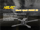 HGLRC Wind 5 Hybrid CF Frame Kit