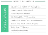 HGLRC Arrow3 4S PNP FPV Racing Drone 4S Version