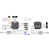 JHEMCU F745 SE 3-6S BRUSHLESS FLIGHT CONTROLLER 5V 10V BEC OSD HDVTX FPV