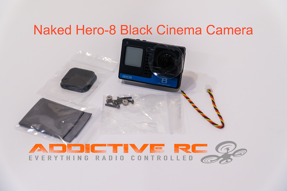 Naked GoPro Hero-8 Black Cinema 4K Camera (Full Camera!)