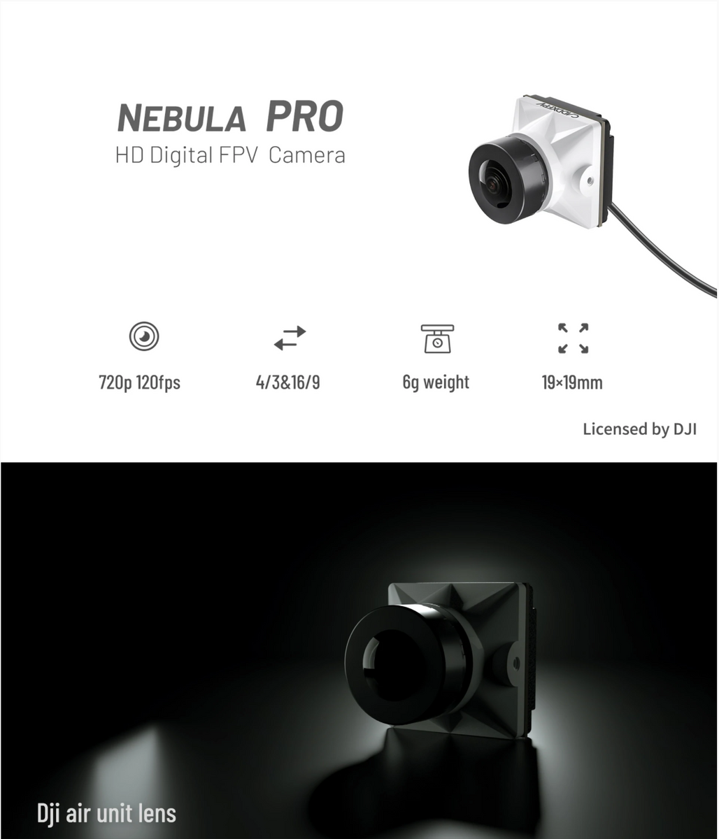 Caddx nebula pro online digital fpv camera