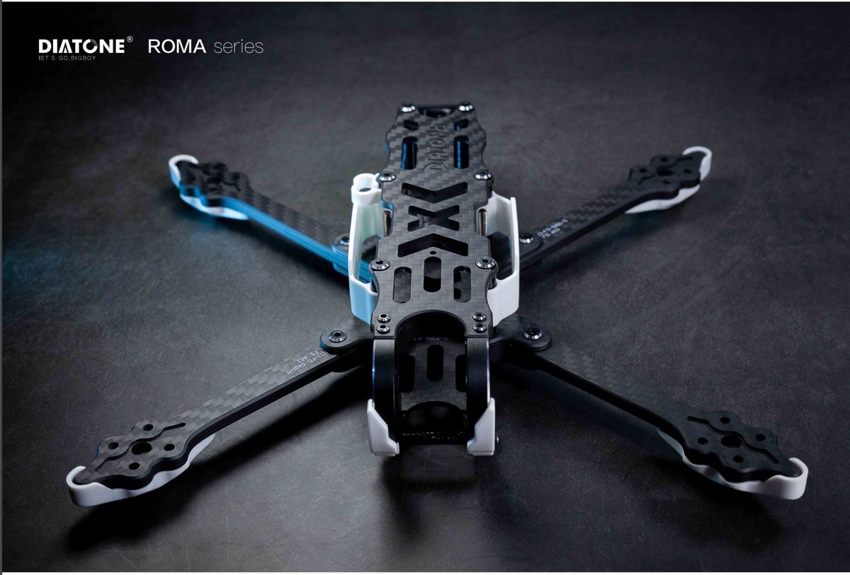 DIATONE ROMA F5 5 INCH FREESTYLE FRAME KIT , Diatone Roma F5 DIATONE ROMA F5 5 INCH FREESTYLE FRAME KIT , Diatone Roma F5