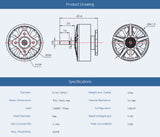 T-Motor F1000 XClass 510KV Racing Motor
