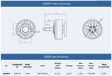 T-MOTOR VELOX V2808 KV1300