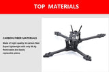 HGLRC Wind 5 Hybrid CF Frame Kit