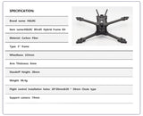 HGLRC Wind 5 Hybrid CF Frame Kit