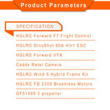 HGLRC Wind5 6S PNP FPV Racing Drone