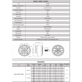 XING2 2809-1250KV FPV Cinelifter Motor Unibell