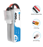 BetaFPV 450mAh 4S 75C Lipo Battery (2PCS) (XT-30)