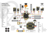 MAMBA F722SAPP FC + F50PRO 3-6S FLIGHT CONTROLLER STACK