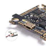 MAMBA F722SAPP FC + F50PRO 3-6S FLIGHT CONTROLLER STACK