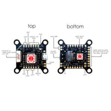 BrainFPV Radix and Hobbywing XRotor 60A 4 in 1 combo stack