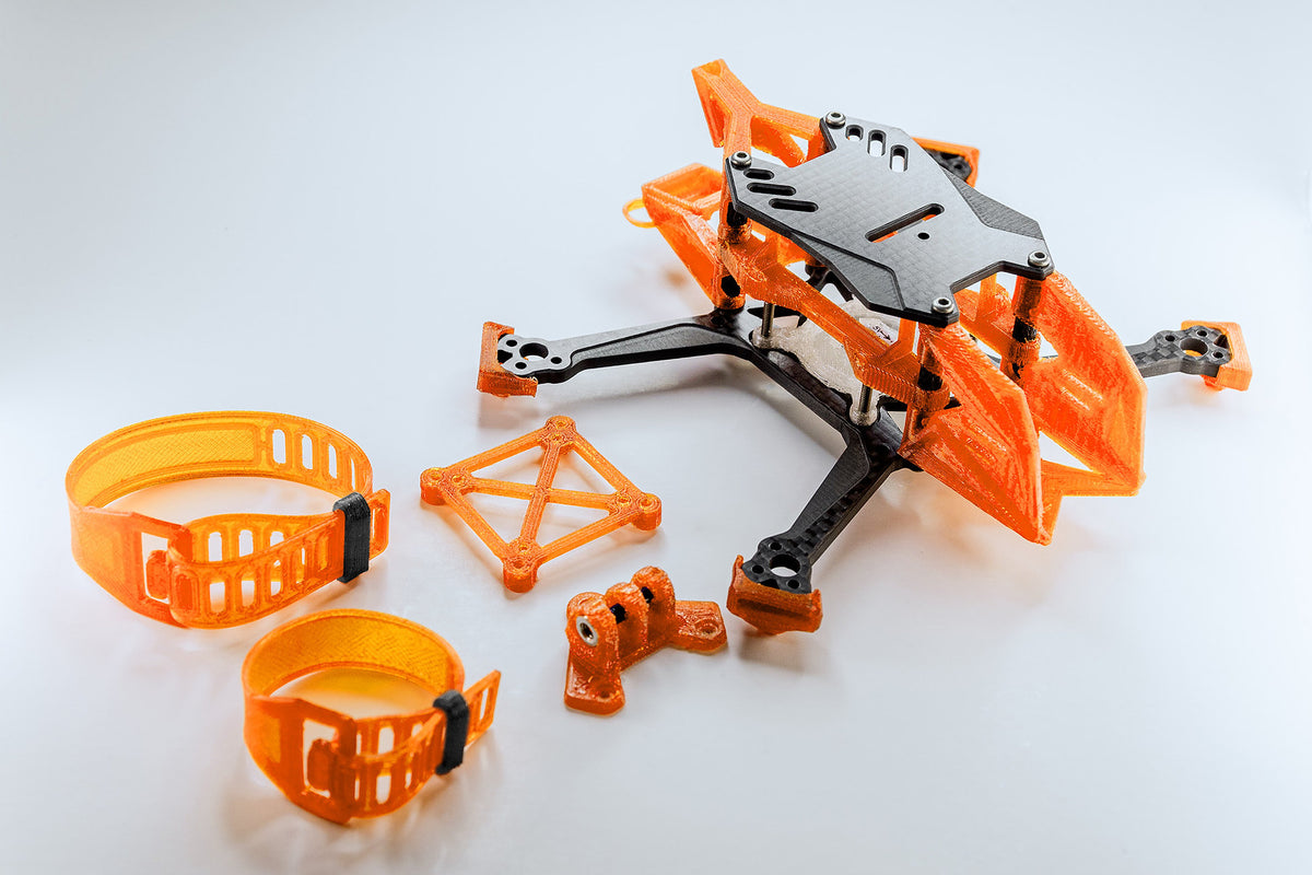 PROTO25 Micro Long Range Ripper Frame Kit (ORANGE) – AddictiveRC