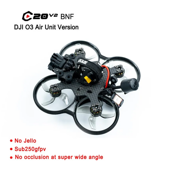Axisflying Cineon C20 V2 / 2 Inch Sub250g DJI O3 Air Unit Fpv Drone-4S (Clear Gray)