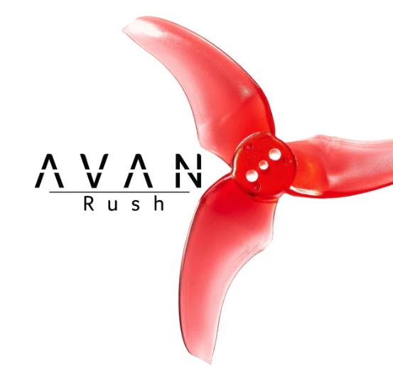 AVAN Rush 2.5 Inch Prop - RED