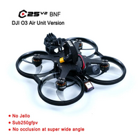Axisflying Cineon C25V2 / 2.5 Inch Sub250g DJI O3 Air Unit Fpv Drone -4S (Clear Gray) with TBS NanoRX and GPS.