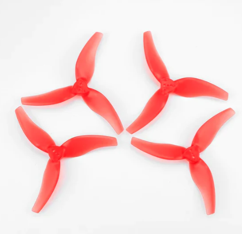 EMAX Avia 3630 - 3.6" 3 Blade Propeller Set - Red 