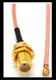 IPEX to SMA Female with low loss RG-178 Cable (10CM) Pigtail-2pcs.