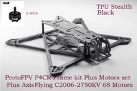 ProtoFPV PROTO4 Cinematic Racer Frame Kit with 4-Motors