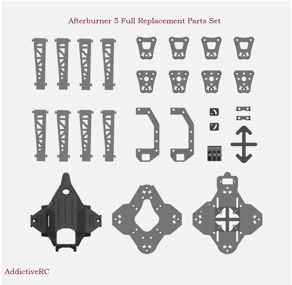 Afterburner 5 Replacement Parts set
