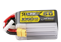 Tattu R-Line Version 5.0 1050mAh 8S 150C 29.6V Lipo Battery Pack With XT60 Plug