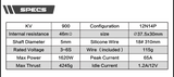 AxisFlying AZ3115-900KV Brushless Motor