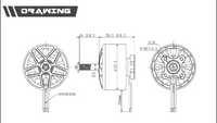 AxisFlying AZ3115-900KV Brushless Motor