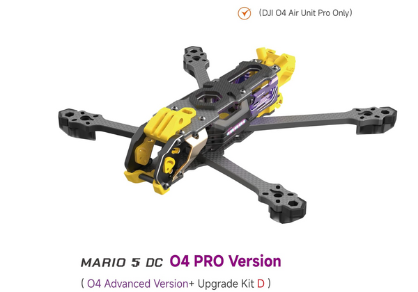 SpeedyBee Mario 5 O4 DC Pro Version 5Inch FPV Drone Frame 