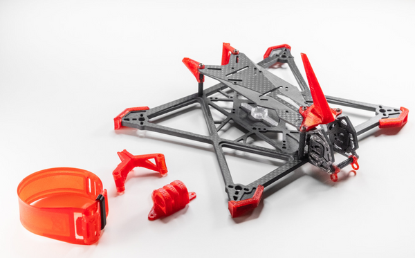 ProtoFPV PROTO4 Cinematic Racer (Rosso)