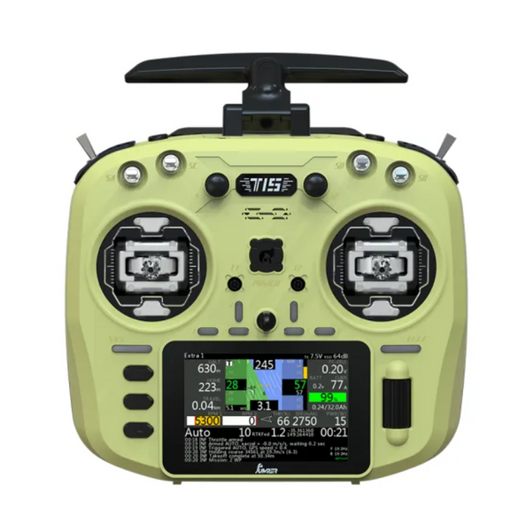 Jumper T15 2.4GHZ VS-M Hall Sensor Gimbals 3.5'' HD Color Touch Screen ELRS Radio (DECO YELLOW)