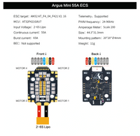 Axisflying Argus Mini 55A BLHeli_32 4 in 1 ESC