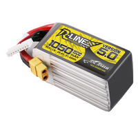 Tattu R-Line Version 5.0 1050mAh 8S 150C 29.6V Lipo Battery Pack With XT60 Plug