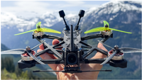 ProtoFPV PROTO5 Cinematic Racer 2 Frame Kit (Rosso red)