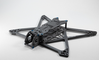 ProtoFPV PROTO5 Cinematic Racer 2 Frame Kit (Rosso red)