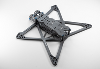 ProtoFPV PROTO5 Cinematic Racer 2 Frame Kit (Rosso red)